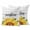 Yellow Gray White, variant on Sunflowers Outdoor Pillow Covers 20x20 Set of 2,Waterproof Patio Throw Pillowcase Protectors,Yellow Plaid Sunshine Vintage Country Bee Decorative Pillow Shams Cushion Covers for Seat Bed Couch Sofa