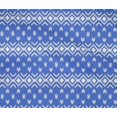 thumbnail image 5 of oneOone Cotton Flex Medium Blue Fabric Ikat Craft Projects Decor Fabric Printed By The Yard 40 Inch Wide, 5 of 5