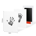 thumbnail image 6 of Pebbuoy Baby Footprint Film Handprint And Footprint Kit Ink-free No Skin Contact Clean And Safe Capture Precious Moments Newborn Baby or Pet Paw Imprint Keepsake Baby Shower Gift, 6 of 7