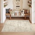 thumbnail image 3 of Roxstand Washable Rugs 3x5, Vintage Distressed Small Area Rugs for Kitchen Floor Entryway, Non Slip Accent Door Mat (3'x5', Beige), 3 of 9