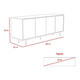 thumbnail image 5 of Mueble Mesa P/ Tv Bora Rovere Madera Aglomerada Excelsior, 5 of 5