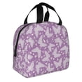 thumbnail image 2 of Vsdgher Purple Butterflies Floral Lunch Bag, Lunch Box for Women Adult Men, Lunch Tote Insulated Cooler Lunch Container for Work/Office/Picnic/Travel, 2 of 8