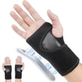 thumbnail image 1 of Wrist Support Splint Brace, Adjustable Wrist Strap Carpal Tunnel Compression Splint Relieves Wrist Pain, Sprains, Tendonitis and Joint Pain, Breathable Wrist Brace Provides Wrist Support (Right), 1 of 5