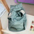 thumbnail image 3 of Dog Pullover Spring Fall Pet Sweatshirt Thin Solid Color Elastic Soft Breathable Short Sleeve Two Legs Sweater Small Dog Bottom Shirt Clothes, 3 of 8