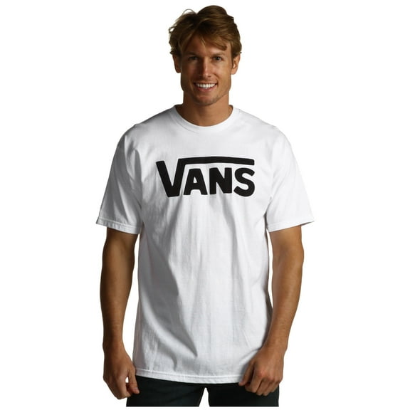 Vans T-Shirt Classic, White/Black, Size M