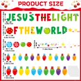 thumbnail image 2 of El tablón de anuncios navideño ojustbeok Jesus Light of World, 2 of 7