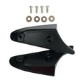 thumbnail image 1 of Mirror Block Off Base Plates Hole Cover Rearview Mirror Block Off Base Plates Motorcycle Block Off Plate Black, 1 of 10