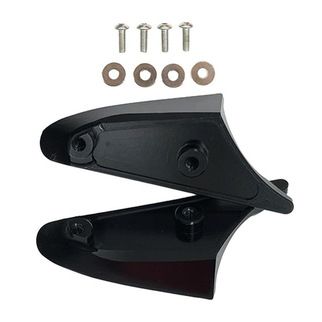Mirror Block Off Base Plates Hole Cover Rearview Mirror Block Off Base Plates Motorcycle Block Off Plate Black