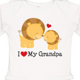 thumbnail image 4 of Inktastic I Love My Grandpa Boys or Girls Long Sleeve Baby Bodysuit, 4 of 5