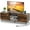 Rustic Brown, variant on Barara King Entertainment Center, TV Console Table,TV Stand with Power Outlets and Adjustable Shelf for 60 Inch TVs-Rustic Brown