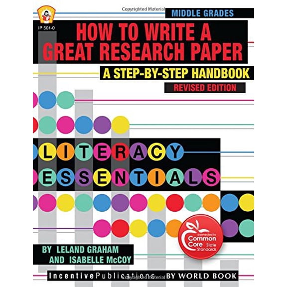 Pre-Owned How to Write a Great Research Paper: A Step-By-Step Handbook (Paperback) 1629500143 9781629500140
