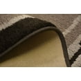 thumbnail image 5 of Machine Washable Custom Size Runner Rug Dot Line Bordered Grey Color Slip skid Resistant Latex Back Rug Runner Customize Length By Feet and 25.5" Width, 5 of 10