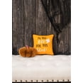 thumbnail image 2 of Halloween Ghost "I'm Too Old For This Sheet" Petite Accent Pillow 10" x 10", 2 of 5