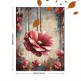 thumbnail image 3 of Qisvanset 12x16 Inch 2D Flat Framed Canvas Art, Earth Tone Carousel Horse Watercolor Muted Pink Girl Nursery Wall Art, 3 of 5