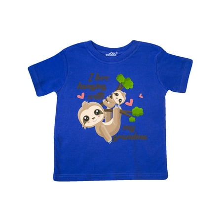 

Inktastic Hanging With My Grandma Gift Toddler Boy or Toddler Girl T-Shirt