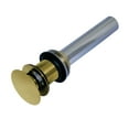 thumbnail image 4 of Brass, Bathroom Sink Drain, Push Pop-Up Drain without Overflow, 4 of 9