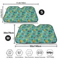 thumbnail image 3 of Haiem Trucks And Excavators Car Windshield Sun Shade - Blocks UV Rays Sun Visor Protector, Sunshade to Keep Your Vehicle Cool, Universal Fit SUV Van Sedan-, 3 of 7
