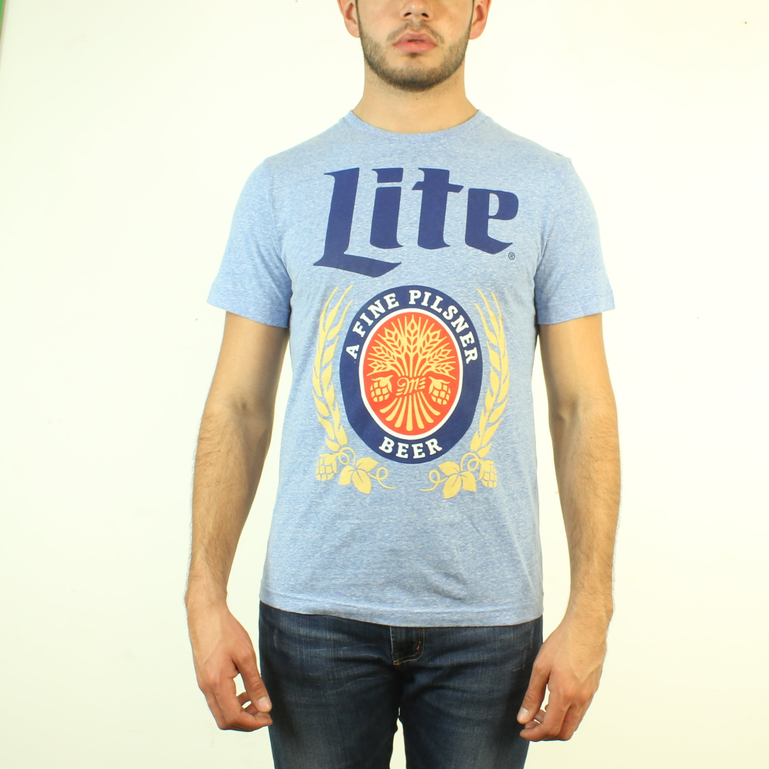 miller lite mens t shirt