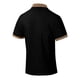 thumbnail image 5 of Blusa y camisa de manga corta con cuello vuelto para hombre, color liso, informal, holgada, con botones y bolsillo, blusa de manga corta con cuello vuelto, blusa de poliéster para hombre, 5 of 8