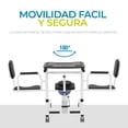 thumbnail image 4 of Silla Para Ducha Onof Baño Portátil Transferencia Pacientes, 4 of 10