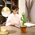 thumbnail image 2 of Juguete electrónico de peluche de cactus Shake Swing Doll Green Cactus Toy para Sunnimix juguetes de cactus, 2 of 7