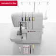 thumbnail image 2 of MÁQUINA DE COSER OVERLOCK 4 HILOS SINGER S0105, 2 of 8
