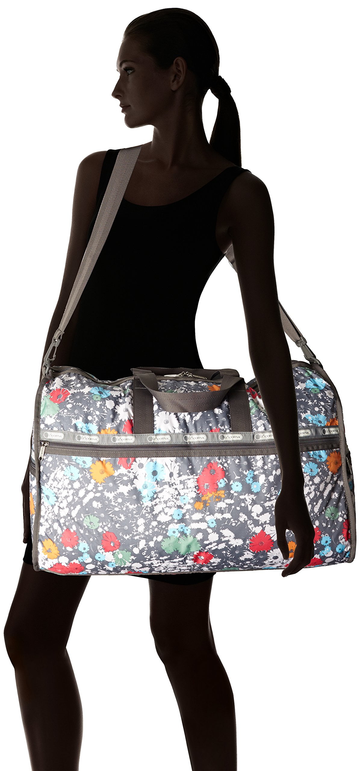 LeSportsac Extra Large Weekender (Chroma Flower) - Walmart.com