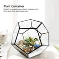 thumbnail image 4 of Jardinera Elegante De La Planta De La Decoración Del Paisaje, Maceta, Para El Hogar Del Jardín De La Tienda De Flores Amonsee Glass Planter, 4 of 8