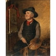 thumbnail image 2 of Hermann Kern 20x24 Black Ornate Framed Double Matted Museum Art Print Titled: A Painter at the Easel,, 2 of 5