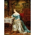 thumbnail image 3 of Eduardo Zamacois y Zabala 15x18 Black Modern Framed Museum Art Print Titled - An Elegant Lady in a Historicist Interior, 3 of 5