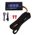 thumbnail image 1 of DC 12V motorcycle tachometer waterproof ultra thin LCD, 1 of 5
