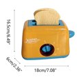 thumbnail image 5 of B Kids Kitchen Toaster Toy Pretend Play Food Maker With Realistic Sounds Interactive Cooking Toy For Role Play 24X17X10Cm Size, 5 of 5