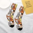 thumbnail image 4 of Goofa Cats & Dogs Group Pattern Children's Crew Socks, Kids' Daily Wear and Sports Socks, Breathable Socks, Sports Socks, Moisture-Wicking Socks for Children, 4 of 6