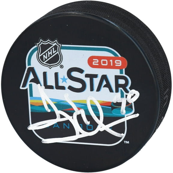 Henrik Lundqvist New York Rangers Autographed 2019 NHL All-Star Game Logo Puck - Fanatics Authentic Certified