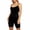 Black-11, variant on REALiKUN Women Romper Bodycon Sleeveless Spaghetti Straps Short Jumpsuit One Piece Bodysuit Onesie Pajamas Playsuit
