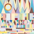 thumbnail image 2 of Galapon, Nikki 20x20 Gold Ornate Wood Framed with Double Matting Museum Art Print Titled - Geometric Horizon, 2 of 4