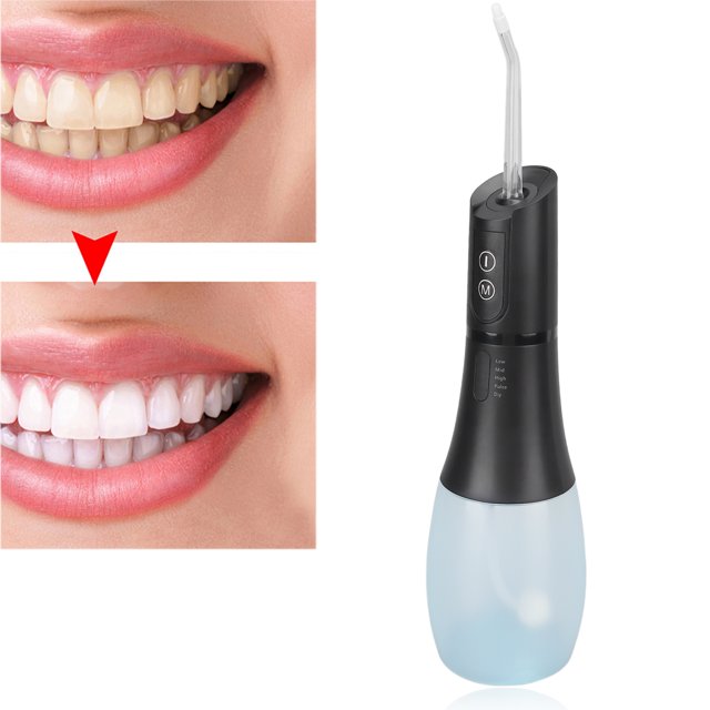 Irrigador oral, olor a la boca transparente blanqueador de riego oral inalámbrico portátil para al aire libre para hombres
