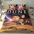 thumbnail image 1 of Duna Conjunto de sábanas temático, trío de piezas, cómodo y amigable con la piel, diseño único, regalo de decoración para el hogar para familiares, amigos y fans,135cm *200cm, 1 of 6