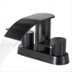 thumbnail image 5 of Grifo de Baño en Cascada, Grifo para Lavabo de Baño, Grifo de 2 Manijas Sin Plomo de Acero Inoxidable para Lavabo de 2 o 3 Orificios, 5 of 5