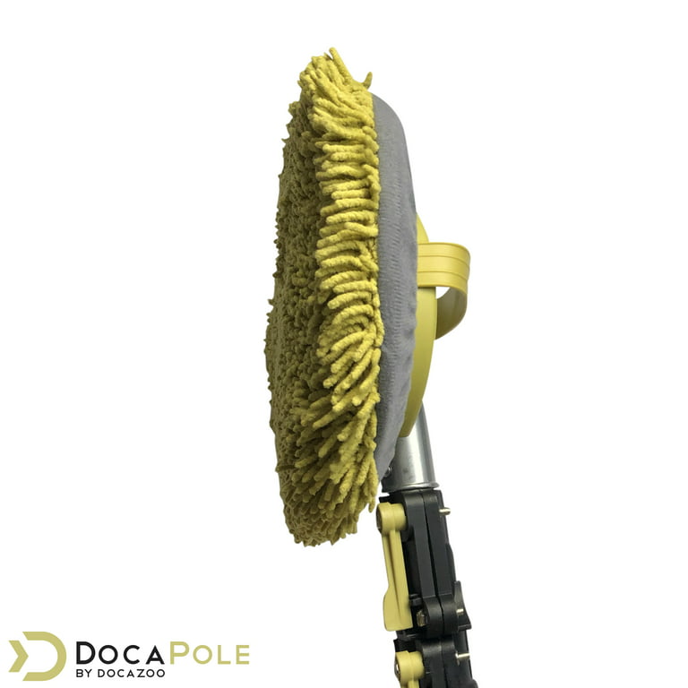 DocaPole Baseboard and Wall Duster + 5-12' Extension Pole 
