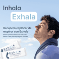 thumbnail image 2 of Sobres Premezclados Exhale para Enjuague Nasal Solución Salina Natural, pH Balanceado (120pz), 2 of 6