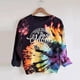 thumbnail image 2 of Camiseta de manga larga con cuello redondo para mujer a la moda, blusa suelta con estampado de verano Fridja ghj987+4109, 2 of 3