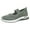 Green, variant on SEANOPEN Deals Women's Woven Breathable Soft Sole Shoes - 2025 Non-Slip Walking Slip on Foam Shoes, Lightweight Comfort Platform Mesh Slip in Sneakers Arch Support Size 7 Purple