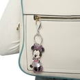 thumbnail image 2 of Disney Minnie Mouse Crystal Pavé Bag Charm Keychain – Officially Licensed, 2 of 8