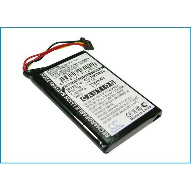 Replacement Battery For TomTom 3.7v 1100mAh GPS, Navigator Battery