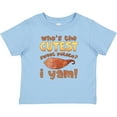 thumbnail image 3 of Inktastic Who's the Cutest Sweet Potato? I Yam Funny Thanksgiving Boys or Girls Baby T-Shirt, 3 of 5