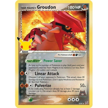Pokemon Celebrations: Classic Collection Team Magma's Groudon #9