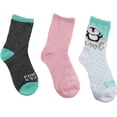 thumbnail image 1 of Funky Socks Kids 3-Pack Crew Socks Holiday Mix (Penguin - White, Kids Shoe Size 10-4), 1 of 4