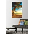 thumbnail image 2 of Scenery - Sunset on the Beach Wall Poster with Pushpins, 22.375" x 34", 2 of 3