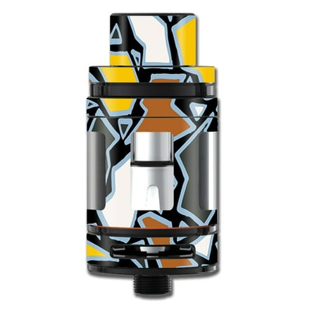 Skin Decal For Smok Tfv8 Big Baby Beast Tank Vape / Pop Art Stained